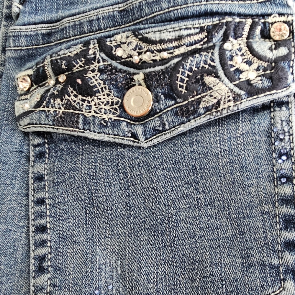 Black House White Market size 8 women's jeans, with bling! - Picture 7 of 13